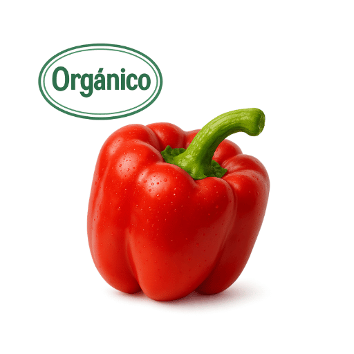Red Organic Sweet Bell Pepper