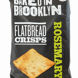 170g Baked In Brooklyn Rosemary Flatbread Crisps