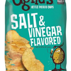 171g Uglies Kettle Cooked SALT & VINEGAR Potato Chips