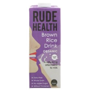 1L Rude Health Organic Brown Rice Milk