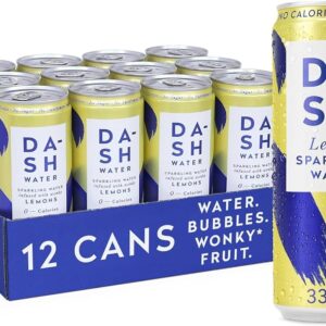 330ml Dash LEMON Sparkling Spring Water
