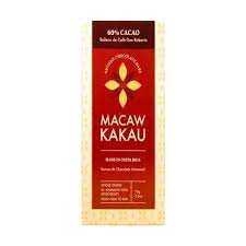70g Macaw Kakau 60% Chocolate Bar w Coffee