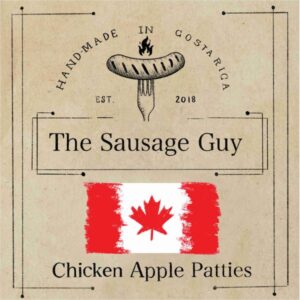4 Chicken Apple Breakfast Patties (The Sausage Guy)
