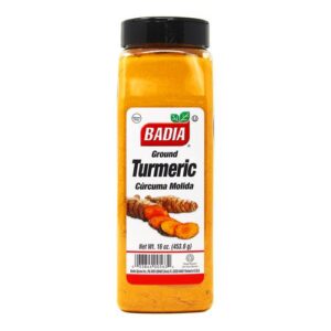 16 oz/ 454 g Badia Ground Turmeric (PriceSmart)