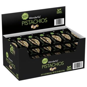 24 pk – 42 g Wonderful Roasted Pistachios (PriceSmart)