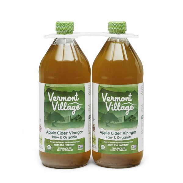 2 Units / 32 oz Vermont Village Organic Apple Cider Vinegar (PriceSmart)