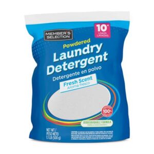 500 g/18 Pack Member’s Selection Detergent Powder (PriceSmart)