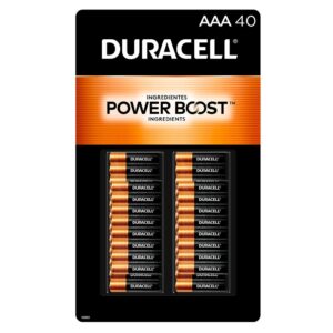 40 Units Duracell AAA Alkaline Batteries (PriceSmart)