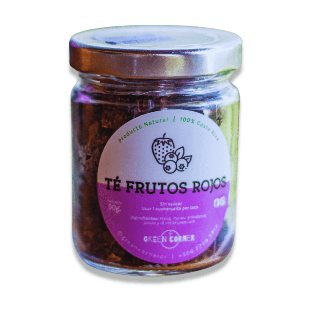 60g Red Fruits Tea Bottle