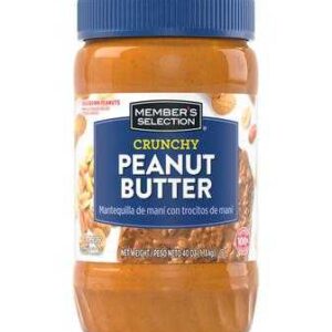 Member's Selection Crunchy Peanut Butter 1.13 kg / 2.5 lb (PriceSmart)