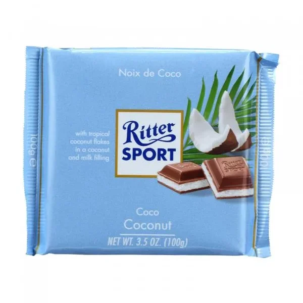 100g Ritter Sport Coconut Chocolate (Alpiste)