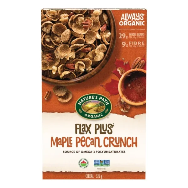 325g Flax Maple Pecan Crunch Cereal (SQF)