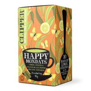 20pk Clipper Organic Happy Mondays Tea (Excelon)