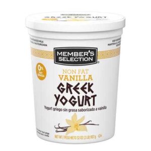 Member's Selection Vanilla Greek Yogurt