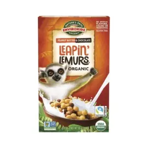 284g Gluten Free Leapin Lemurs Peanut Butter & Chocolate Cereal (SQF)