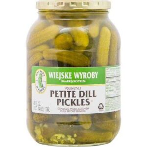 Wiejske Wyroby Baby Dill Pickle 46 oz / 1.3 kg (Price Mart)