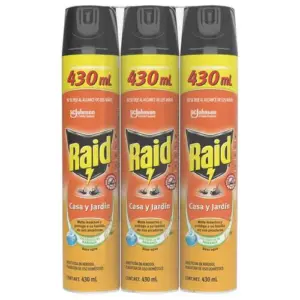 3 Units / 430 ml Raid Orange Insecticide (PriceSmart)