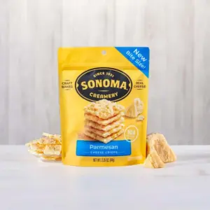 64g Sonoma Creamery Parmesan Cheese Crisps