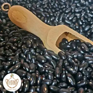 1 kg Local Organic Black Beans (Emana)