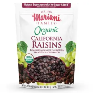 32 oz Mariani Californian Organic Raisins (PriceSmart)
