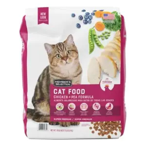 7kg Member's Selection Cat Food Chicken and Pea Formula
