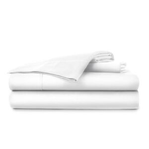 Member's Selection White Full Size Sheet Set 4 Pieces