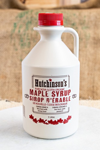 1 Liter Hutchinson Organic Maple Syrup (Excelon)
