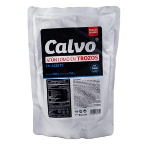 1 kg Calvo Tuna Chunks in Vegetable Oil Bag (PriceSmart)