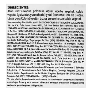 1 kg Calvo Tuna Chunks in Vegetable Oil Bag (PriceSmart)
