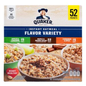 1.51 oz Quaker Instant Oatmeal (PriceSmart)