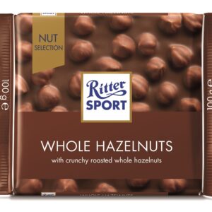 100g Ritter Sport Whole Hazelnuts