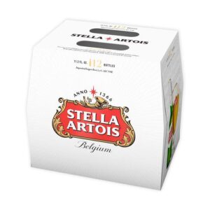 12 Units / 330 mL Stella Artois Belgian Beer (PriceSmart)