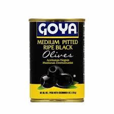 170g Ripe Black Goya Olives (Alpiste)