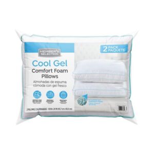 2 Units Member’s Selection Cooling Breathable Gel Pillows (PriceSmart)