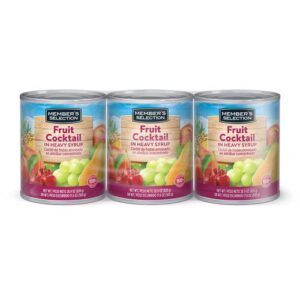 28.9 oz Member’s Selection Fruit Cocktail in Heavy Syrup (PriceSmart)