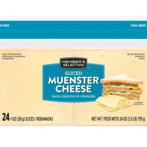 793g Member's Selection Sliced Muenster Cheese (PriceSmart)