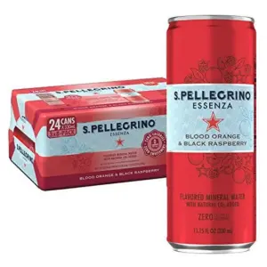 330ml 8Pack S. Pellegrino Sparkling Orange and Raspberry Soda (Alpiste)