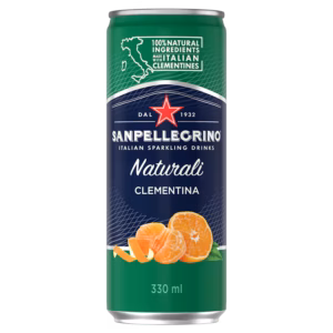 330ml San Pellegrino Clementina Sparkling Mandarine Orange Soda
