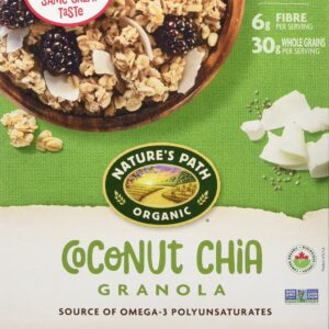 350g Nature’s Path Organic Coconut Chia Granola (SQF)