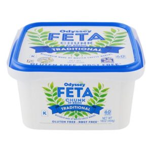 454 g Odyssey Feta Cheese in Brine