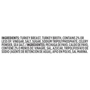 2 Units / 340 g Member's Selection Premium Smoked Turkey Breast Ingredients