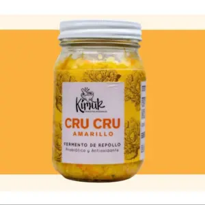 416ml Kimuk Organic Cru Cru Amarillo Sauerkraut