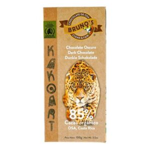 100g Brunos Organic Dark Chocolate 85% (M&M)