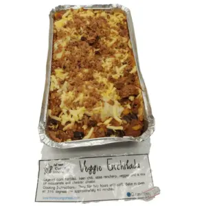 5″x10″ Veggie Enchilada Pie for 2 (Mono ConGO)