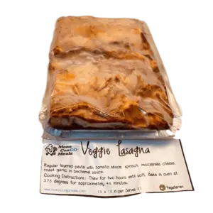 5″x10″ Veggie Lasagna for 2 (Mono ConGO)