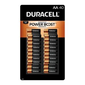 40 Units Duracell AA Batteries (PriceSmart)