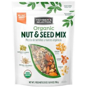 708g Member's Selection Organic Nut and Seed Trail Mix (Pricesmart)