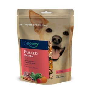 500g Fresh Pork Adult Dog Food (Groovy)