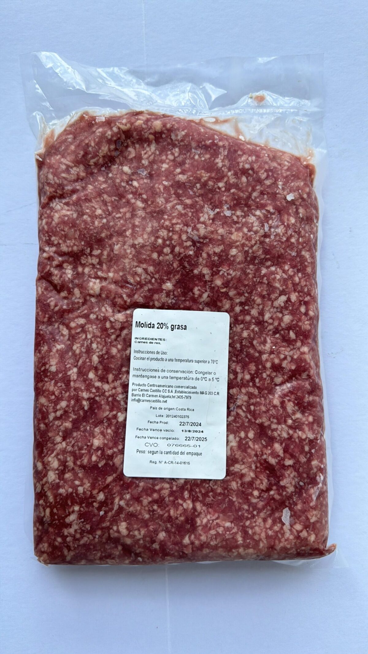 1kg 20% Ground Beef (Finca Santa Cecilia) - Image 2