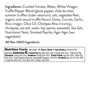 237ml Seed Ranch Truffle Hound Hot Sauce (Excelon)